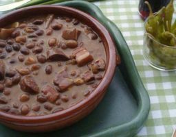 Alubias rojas de tolosa en olla exprés