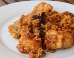 Arroz campero con pollo