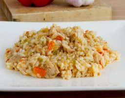 Arroz con atún fácil