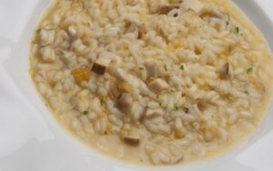 Arroz cremoso de boletus