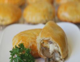 Receta de Empanadas de pollo y Champiñones
