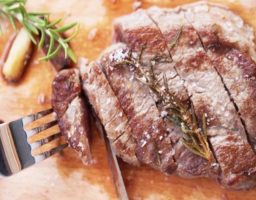 Carne asada con romero