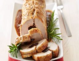 Lomo de cerdo mechado