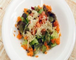 Receta de Ensalada de manzana y tomate