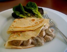 Crepes de Champiñones