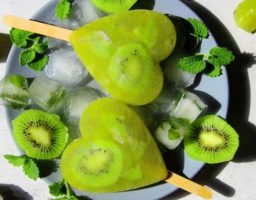 Gelatina de kiwi