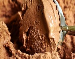 Helado de dulce de leche