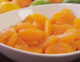 mandarina en almíbar