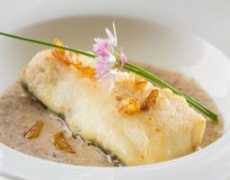 Merluza con salsa de soja