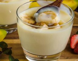 Natillas de Plátano