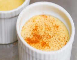 Natillas de naranja