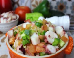 Receta de Pulpo a la vinagreta