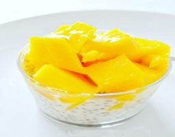 Pudding de mango