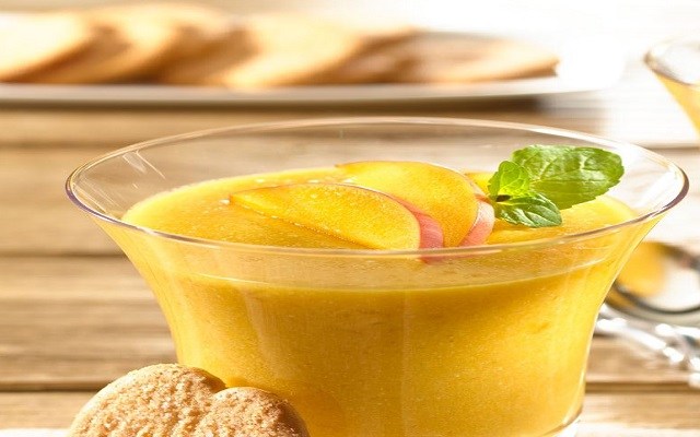 Pudding de mango