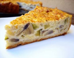 Quiche de champiñones