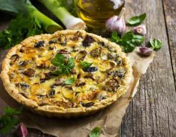 Quiche de Setas