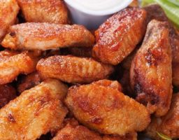 Alas de pollo al horno
