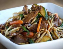 Chop suey en olla exprés