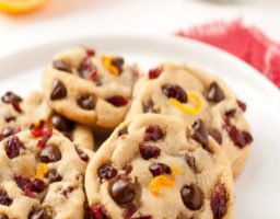 Galletas de chocolate y naranja