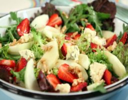Receta de Ensalada de manzana y queso