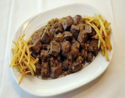 Receta de Hígado encebollado
