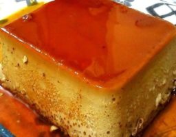 Flan de baileys