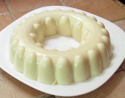 Gelatina de Leche Condensada sin colores