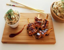 Pollo yakitori