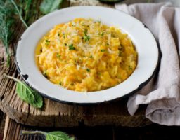 Receta de Risotto cuatro quesos cremoso