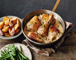 Pollo a la Sidra