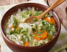 Receta de Sopa de col china