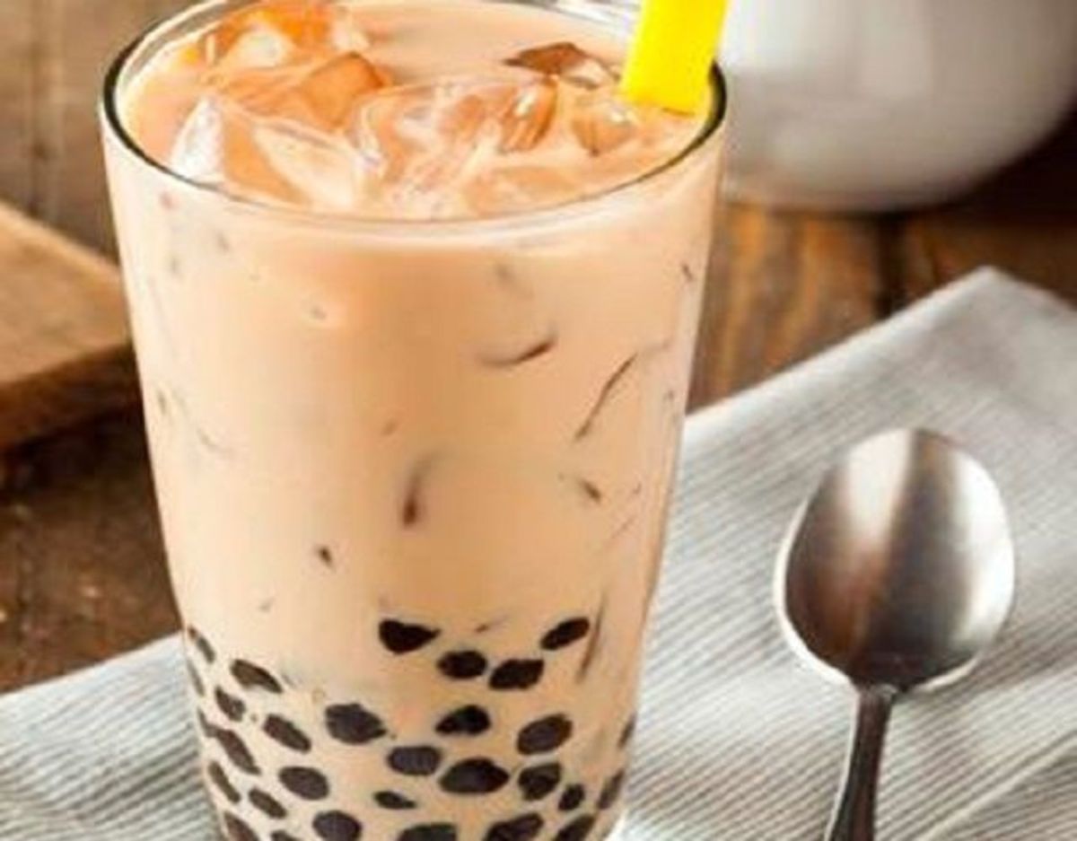 Receta de Té de burbujas con perlas de tapioca