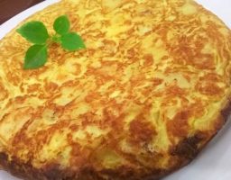 Tortilla de patatas light