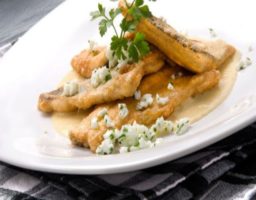 Receta de Truchas en salsa de almendras