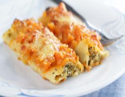 Canelones Vegetarianos de Zanahoria