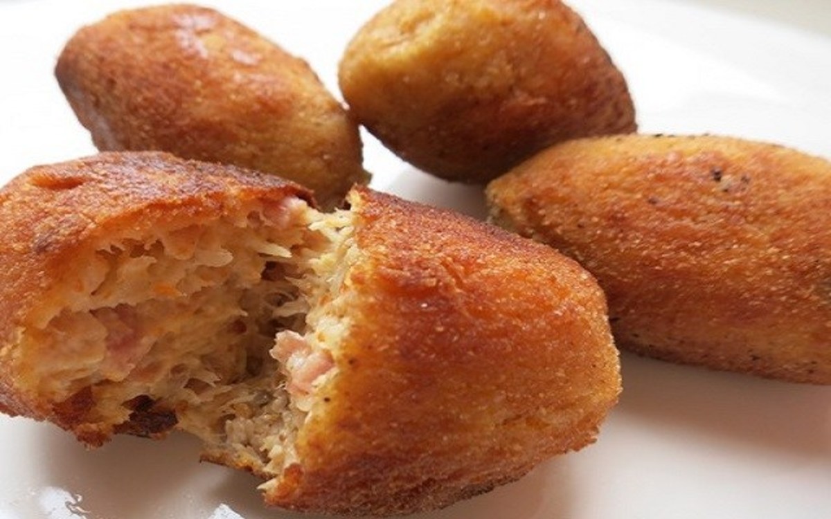 Receta de Croquetas de pollo sin bechamel