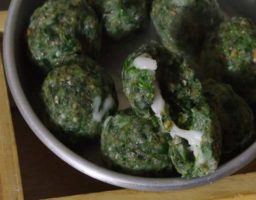 Croquetas de Espinacas y Queso Azul