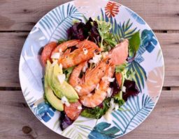 Ensalada de pomelo rosa