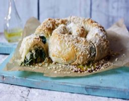 Spanakopita o Pastel Griego de Espinacas