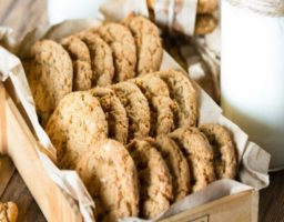 Receta de Galletas de Avena y Vainilla