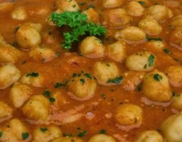 Garbanzos a la catalana