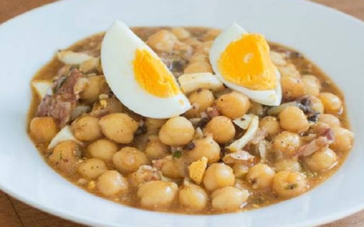 Receta de Garbanzos a la catalana