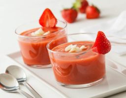 Gazpacho de fresas