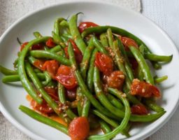 Judías Verdes con Tomate cherry