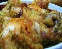 Muslitos de pollo al ajillo