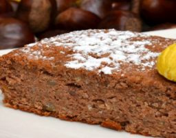 Tarta de castaña