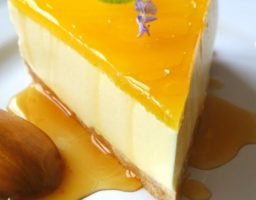 Tarta de limón y naranja
