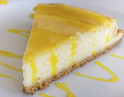 Tarta de limón y queso