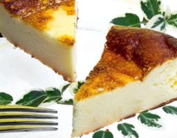 Tarta de quesitos y yogur