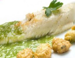 Receta de Rodaballo con Almejas